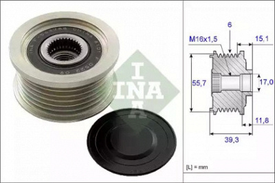 WILMINK GROUP wg1253816 -  Механизм свободного хода генератора
